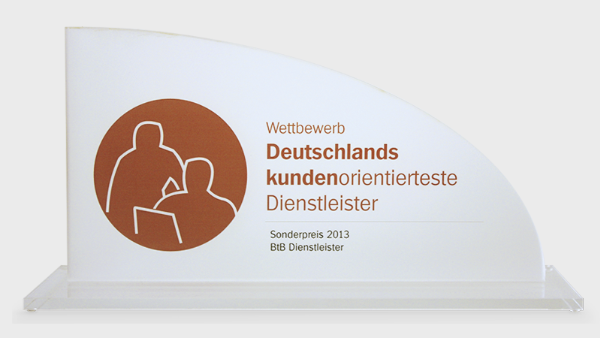 Найбільш орієнтоване на клієнта підприємство послуг у Німеччині 2013