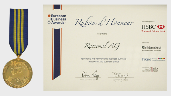 Європейський бізнес-приз „Ruban D`Honneur 2011“ 
